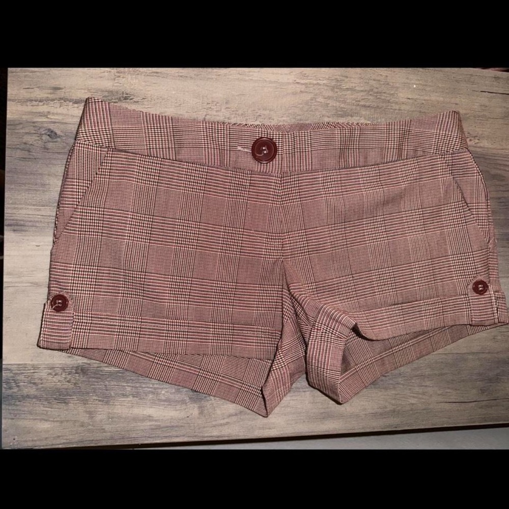 Vintage Forever21 Little Plaid Shorts